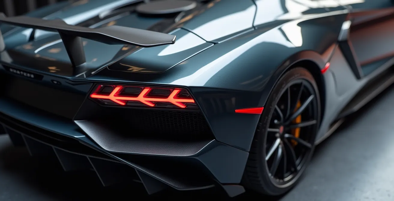 Comparaison côte à côte d'une voiture avec modifications subtiles OEM+ et une avec kit large extrême